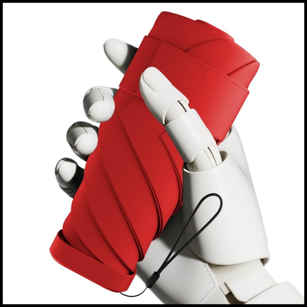 Compact Folding Umbrella Windproof Lightweight Tr… - image 1